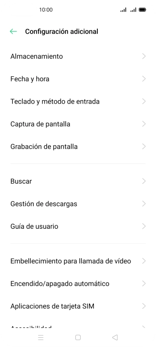 Pulsa Fecha y hora. Pulsa Fecha y hora.