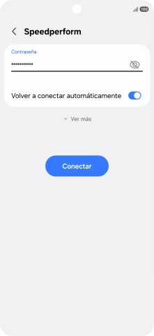 Introduce la contraseña de la red wifi y pulsa Conectar. Introduce la contraseña de la red wifi y pulsa Conectar.