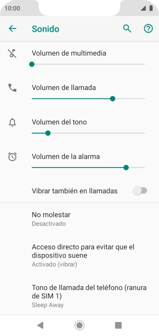 Pulsa la tecla de inicio para terminar y regresar a la pantalla de inicio.