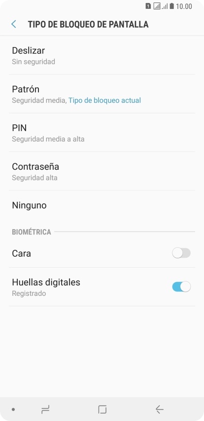 Pulsa Ninguno. Pulsa Ninguno.