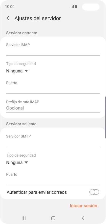 Pulsa Iniciar sesión. Pulsa Iniciar sesión.