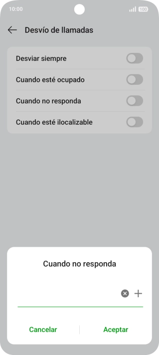 Introduce +34600132000 y pulsa Aceptar. Introduce +34600132000 y pulsa Aceptar.