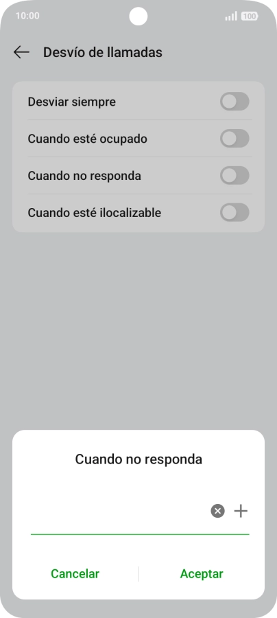 Introduce +34600132000 y pulsa Aceptar. Introduce +34600132000 y pulsa Aceptar.