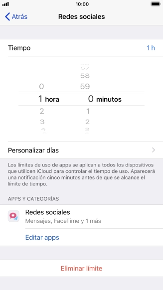 Pulsa Personalizar días. Pulsa Personalizar días.
