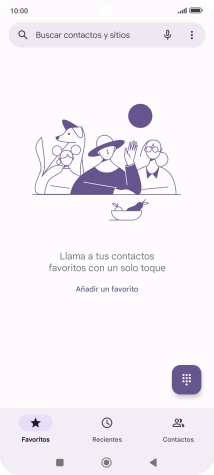 Pulsa el icono de menú.