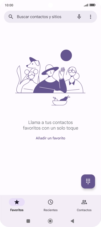 Pulsa el icono de menú.
