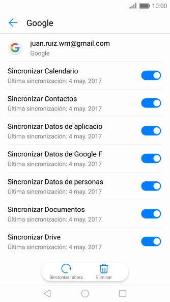 Pulsa la tecla de inicio para terminar y regresar a la pantalla de inicio.