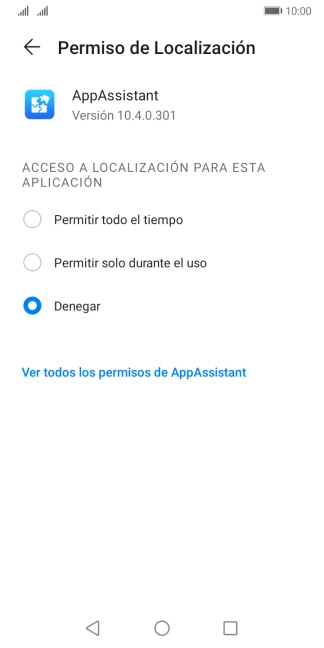 Pulsa el ajuste deseado. Pulsa el ajuste deseado.
