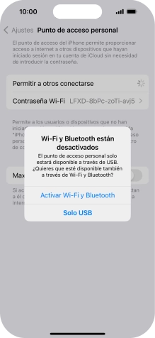 Si el wifi está desactivado, pulsa Activar Wi-Fi y Bluetooth. Si el wifi está desactivado, pulsa Activar Wi-Fi y Bluetooth.
