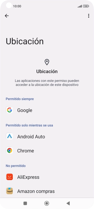 Pulsa la app deseada. Pulsa la app deseada.