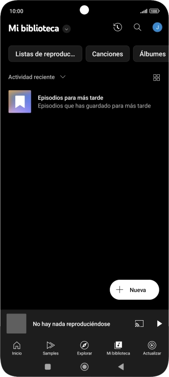 Pulsa la lista desplegable. Pulsa la lista desplegable.