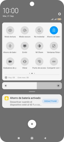 Pulsa la tecla de inicio para terminar y regresar a la pantalla de inicio. Pulsa la tecla de inicio para terminar y regresar a la pantalla de inicio.