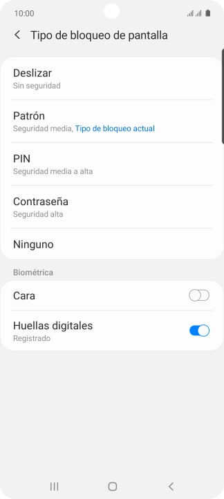 Pulsa Ninguno. Pulsa Ninguno.