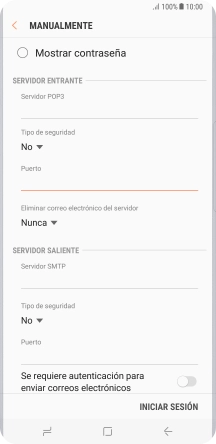 Pulsa INICIAR SESIÓN.