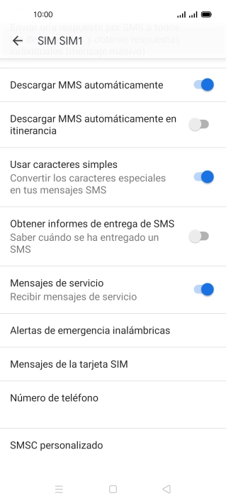 Pulsa SMSC personalizado. Pulsa SMSC personalizado.