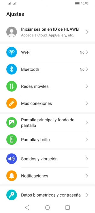 Pulsa Wi-Fi.