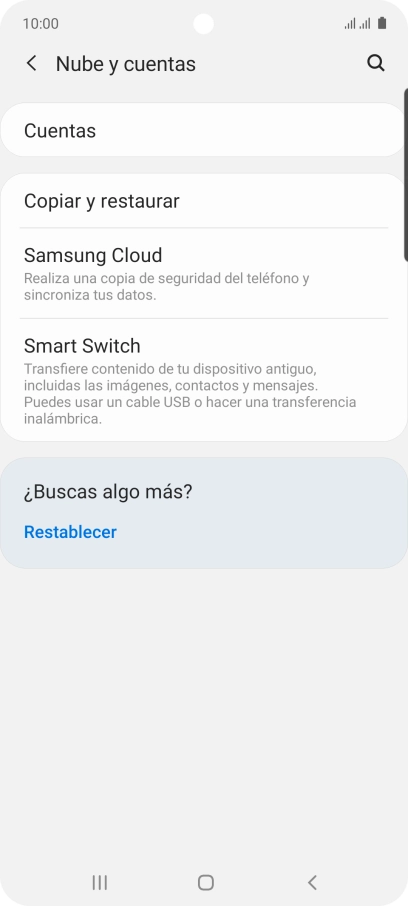Pulsa Cuentas.
