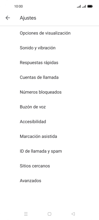 Pulsa Cuentas de llamada. Pulsa Cuentas de llamada.