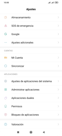 Pulsa Administrar aplicaciones. Pulsa Administrar aplicaciones.
