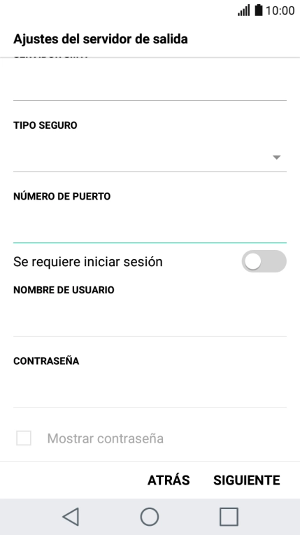 Pulsa SIGUIENTE. Pulsa SIGUIENTE.