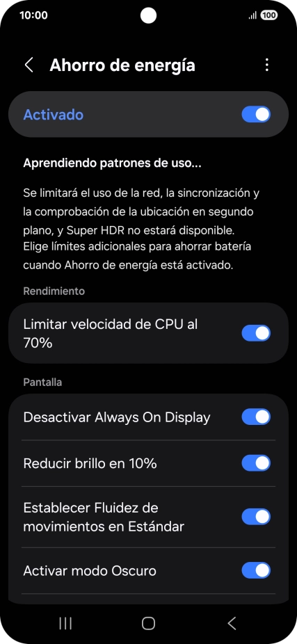 Pulsa la tecla de inicio para terminar y regresar a la pantalla de inicio. Pulsa la tecla de inicio para terminar y regresar a la pantalla de inicio.