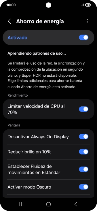 Pulsa la tecla de inicio para terminar y regresar a la pantalla de inicio. Pulsa la tecla de inicio para terminar y regresar a la pantalla de inicio.