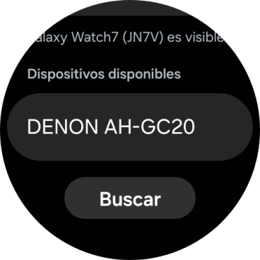 Pulsa el dispositivo deseado. Pulsa el dispositivo deseado.