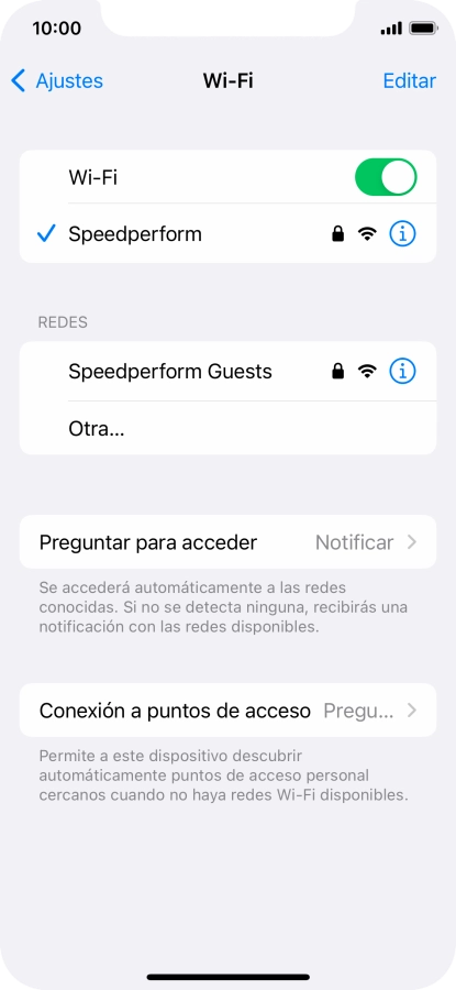 Desliza el dedo hacia arriba desde la parte inferior de la pantalla para terminar y volver a la pantalla de inicio. Desliza el dedo hacia arriba desde la parte inferior de la pantalla para terminar y volver a la pantalla de inicio.