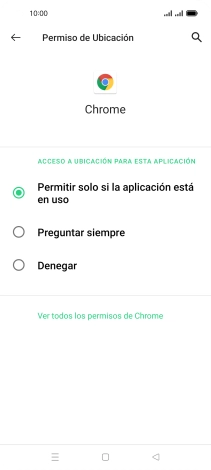 Pulsa el ajuste deseado. Pulsa el ajuste deseado.
