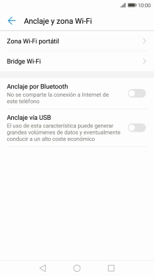 Pulsa Zona Wi-Fi portátil. Pulsa Zona Wi-Fi portátil.