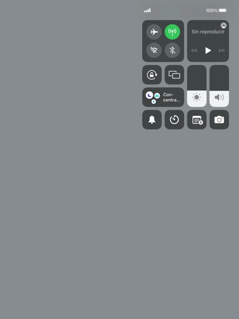 Pulsa el icono de modo de sonido para activar o desactivar el modo silencioso. Pulsa el icono de modo de sonido para activar o desactivar el modo silencioso.