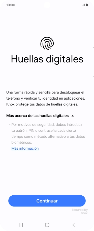 Pulsa Continuar. Pulsa Continuar.