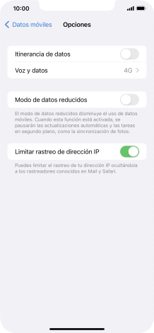 Pulsa el indicador junto a 