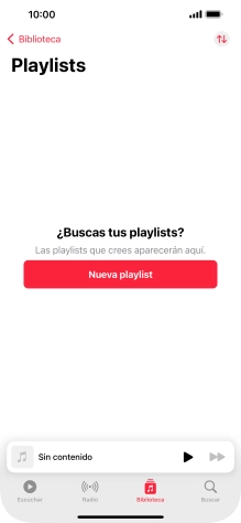 Pulsa Nueva playlist. Pulsa Nueva playlist.