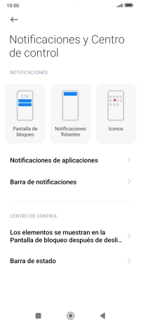 Pulsa Notificaciones de aplicaciones. Pulsa Notificaciones de aplicaciones.
