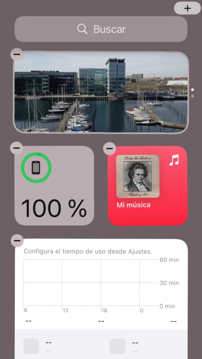 Pulsa el icono de añadir. Pulsa el icono de añadir.