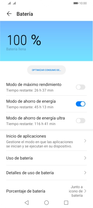 Pulsa la tecla de inicio para terminar y regresar a la pantalla de inicio. Pulsa la tecla de inicio para terminar y regresar a la pantalla de inicio.