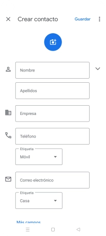 Pulsa Nombre e introduce el nombre deseado. Pulsa Nombre e introduce el nombre deseado.