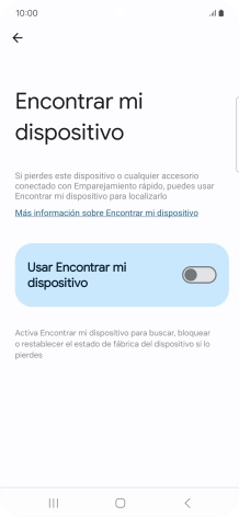 Pulsa el indicador junto a 