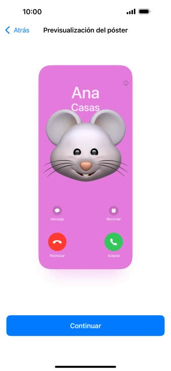 Pulsa Continuar. Pulsa Continuar.