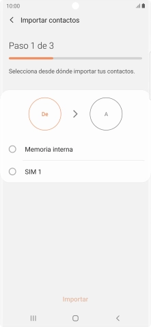 Pulsa el nombre de la tarjeta SIM.