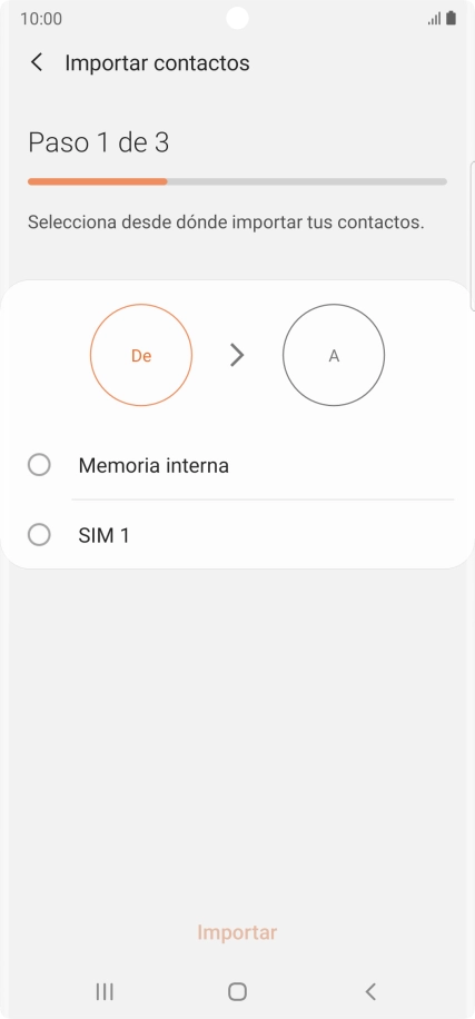 Pulsa el nombre de la tarjeta SIM.