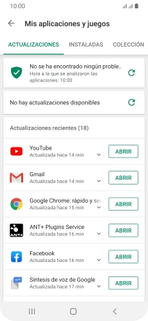 Pulsa INSTALADAS. Pulsa INSTALADAS.
