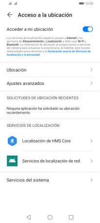 Pulsa Ubicación. Pulsa Ubicación.
