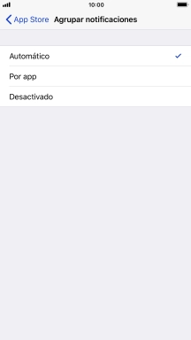 Pulsa el ajuste deseado. Pulsa el ajuste deseado.