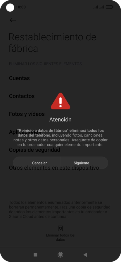 Pulsa Siguiente. Pulsa Siguiente.