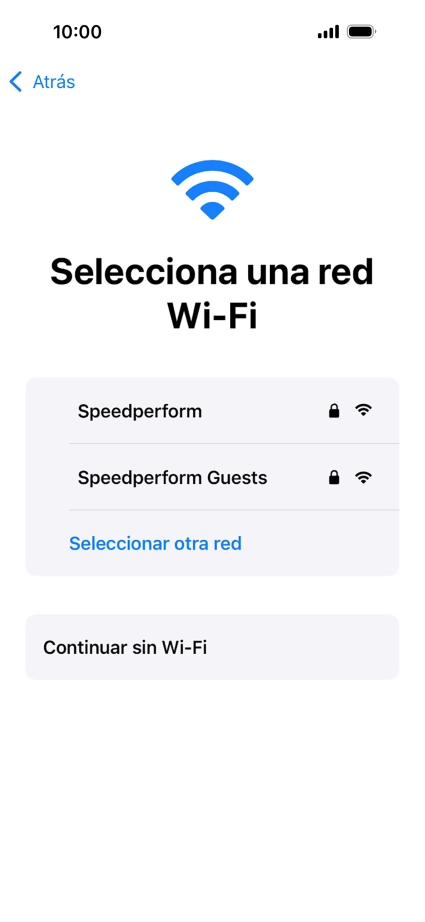 Pulsa la red wifi deseada. Pulsa la red wifi deseada.