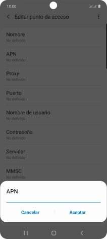 Introduce airtelwap.es y pulsa Aceptar. Introduce airtelwap.es y pulsa Aceptar.