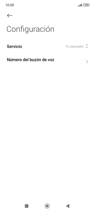 Pulsa Número del buzón de voz. Pulsa Número del buzón de voz.