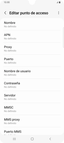 Pulsa Nombre.